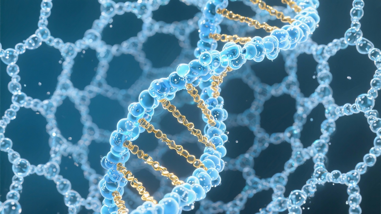 The hydration shell surrounding DNA