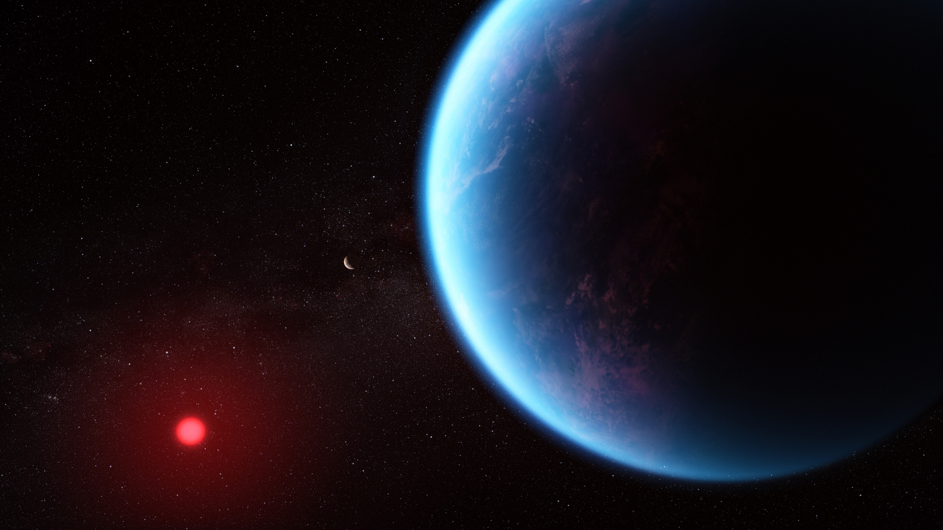 JWST detection of water in K2-18b atmosphere. \textit{Credit: NASA/ESA/CSA/STScI.